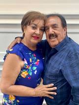 Gregorio Aguilar Gándara, celebró un año más de vida, aquí con su esposa. /Cortesía/Familia Aguilar Ruiz