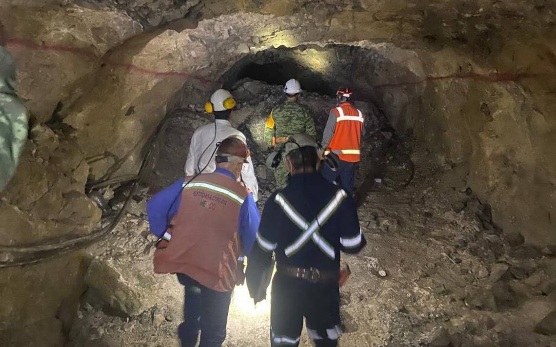El desprendimiento de una roca causó derrumbe en mina de Durango, asegura Protección Civil