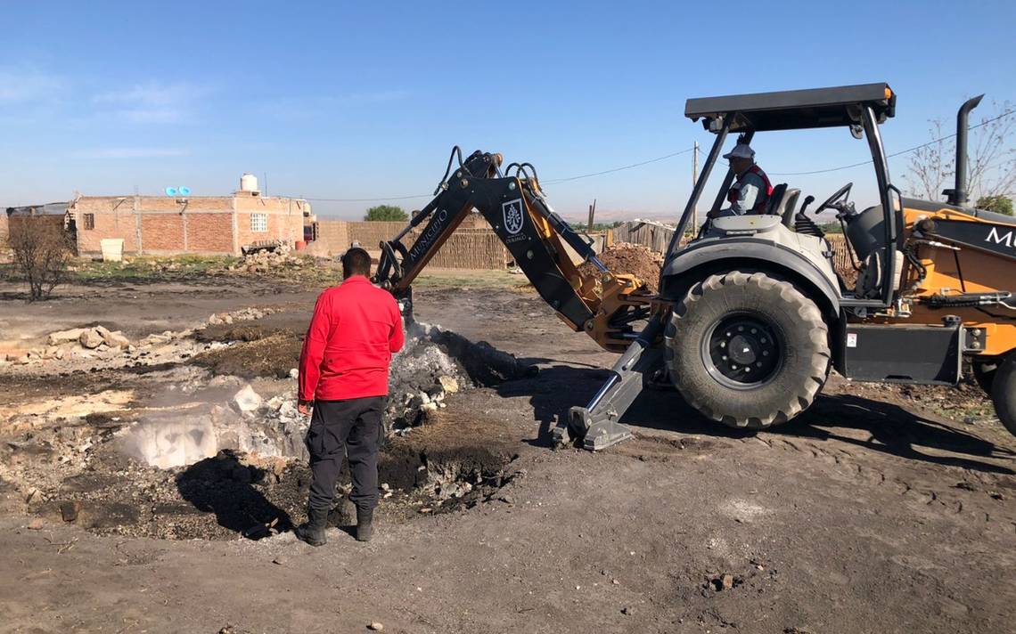 PC atiende incendio subterráneo en ejido J. Guadalupe Rodríguez – El Sol de Durango